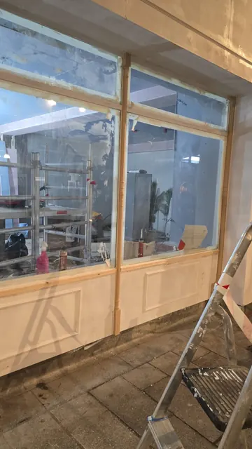 Work in progress on one of our jobs